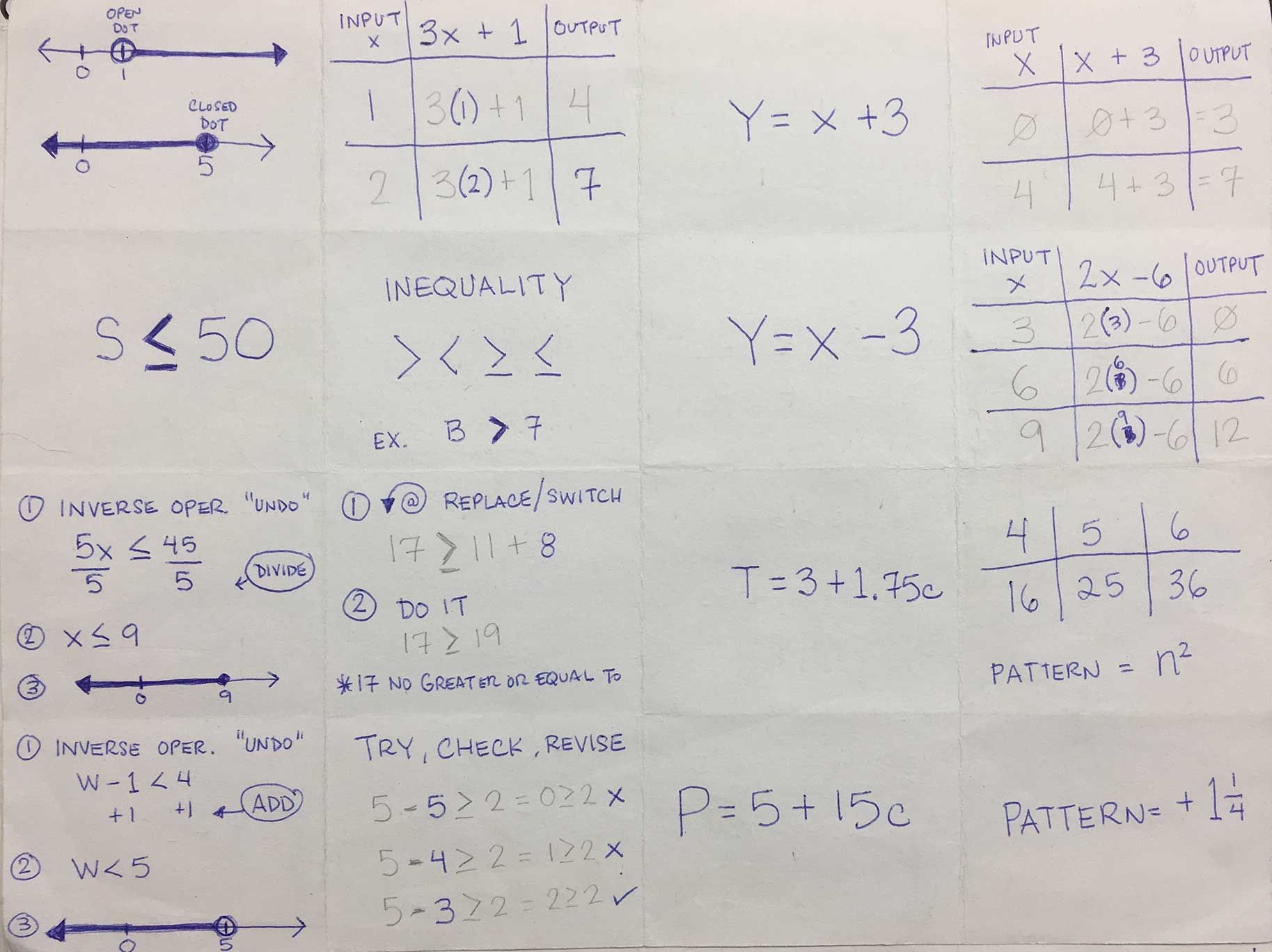 ascend math flash cards